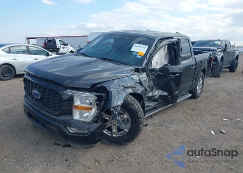 2022 Ford F-150 Xl из США, поврежденный, VIN 1FTEW1CP2NFA11198